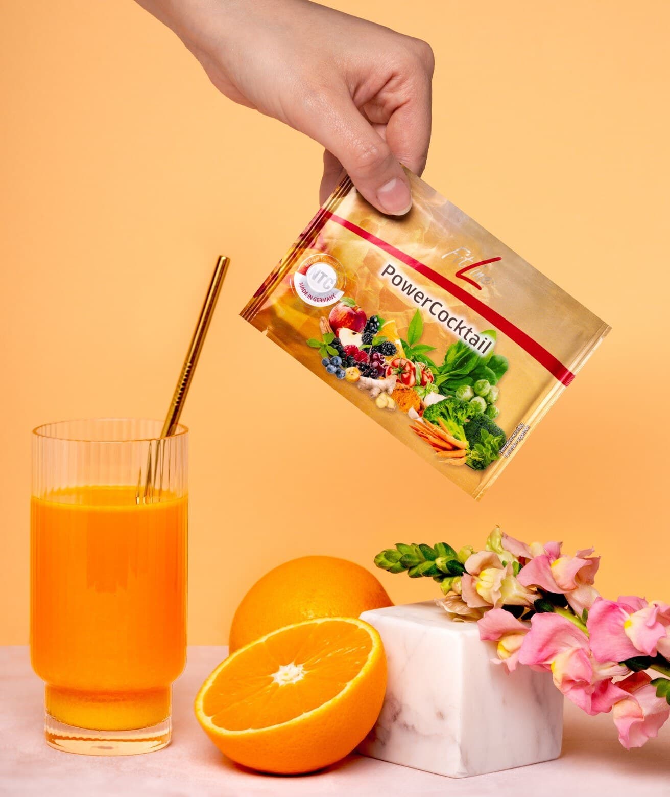 Fitline Power Cocktail — der Drink für den Start in den Tag